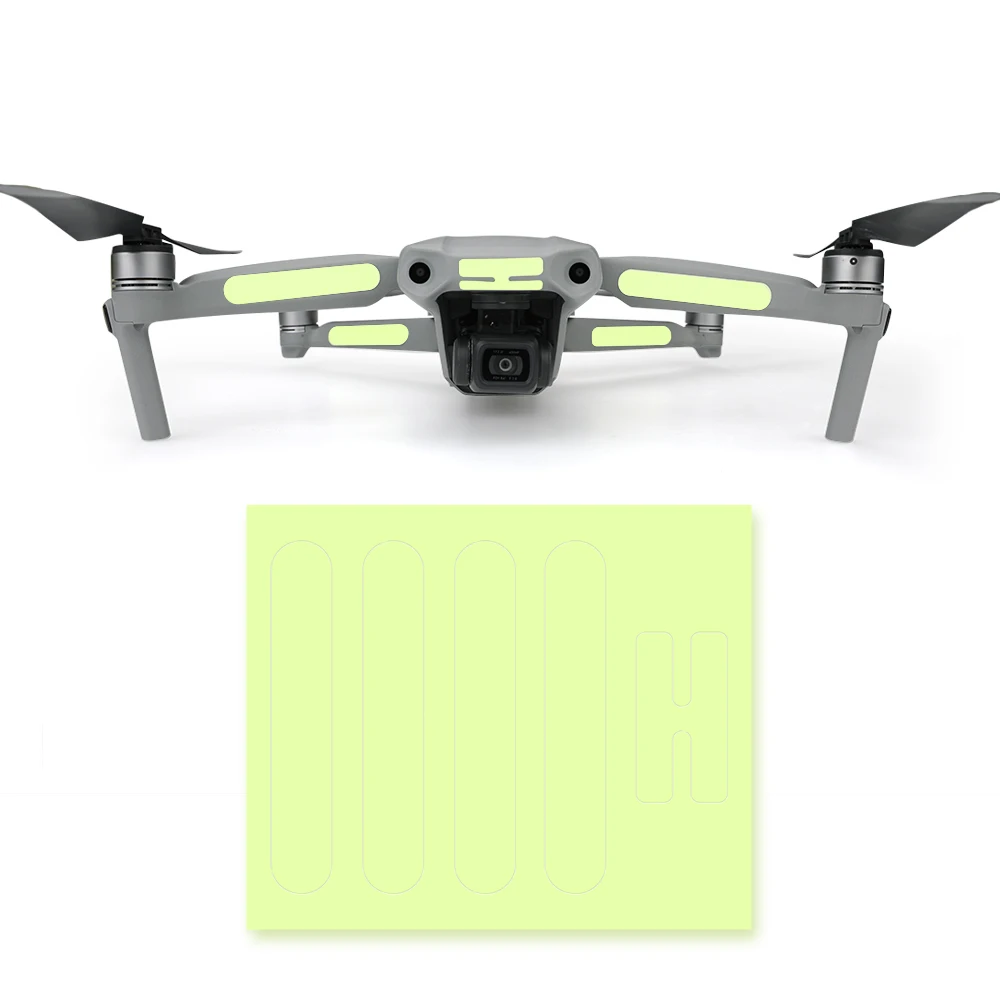 Флуоресцентные наклейки для DJI Mavic Air 2 шт. светящиеся Pro аксессуары ночного