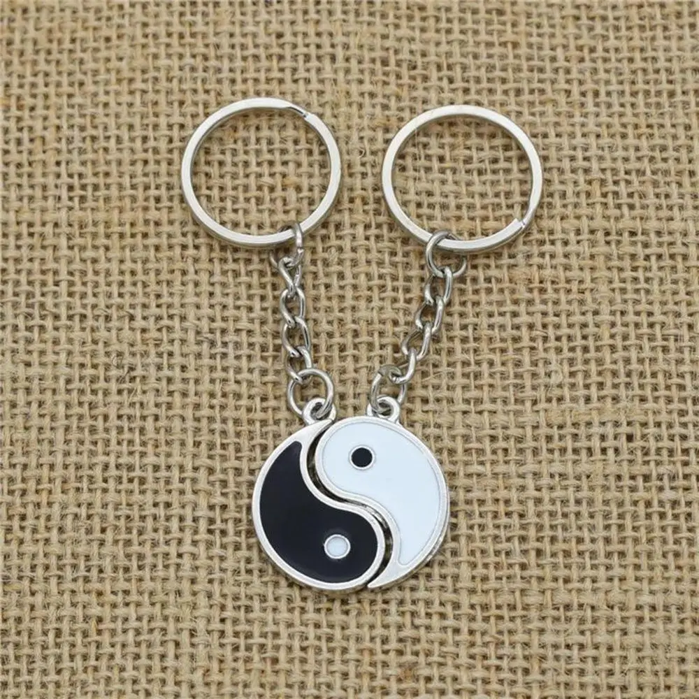 Брелок для ключей Yin Yang 1 пара|Кольца ключей| |