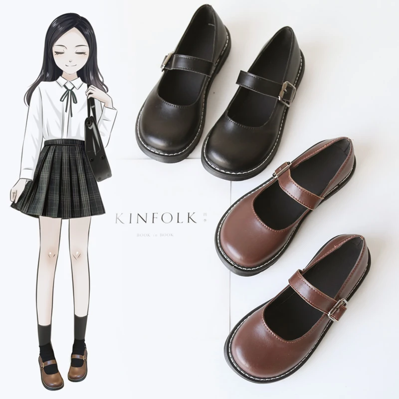 cute uniform shoes