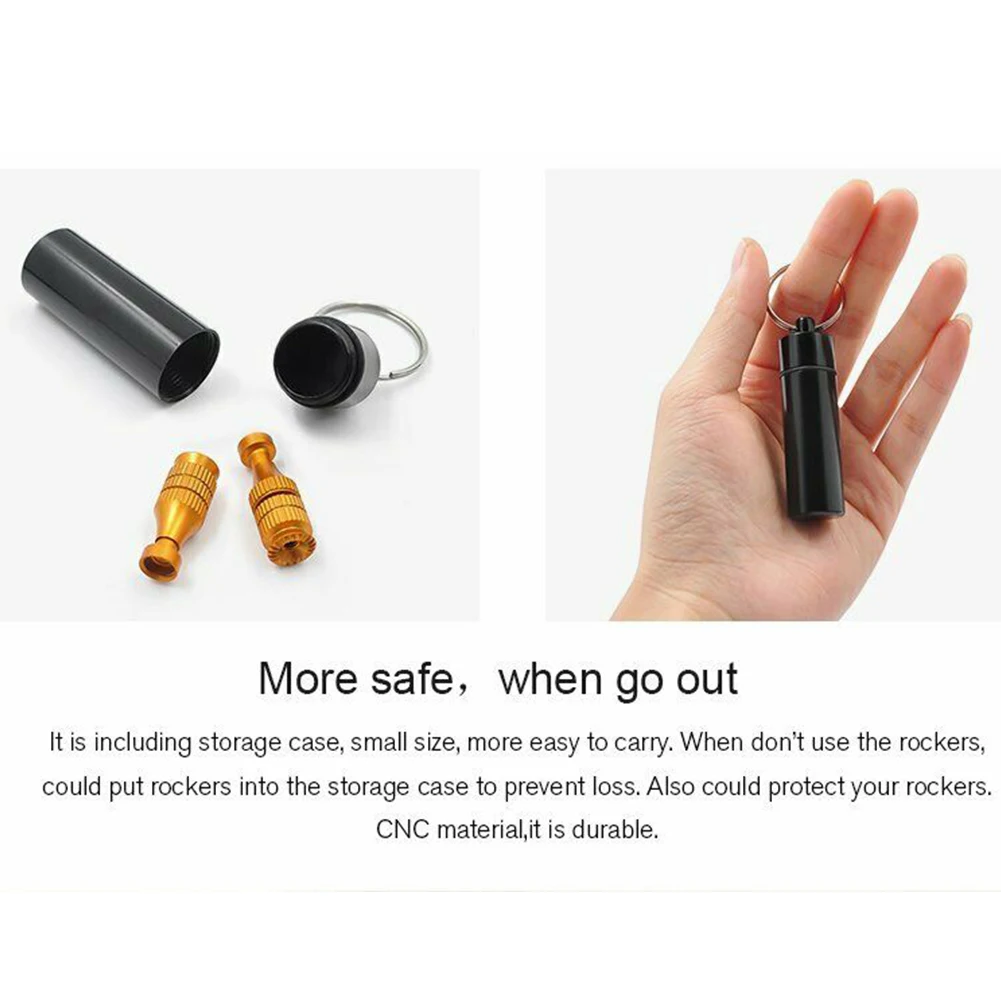 Buy 1 Pair Portable With Case Spared Adjustable Drone Accessories Thumb Rocker Stick Remote Control Repair For DJI Mavic Mini