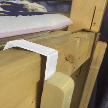 

4PCS Practical Bunk Bed Ladder Hook Holder Hanging Rack for Bedroom