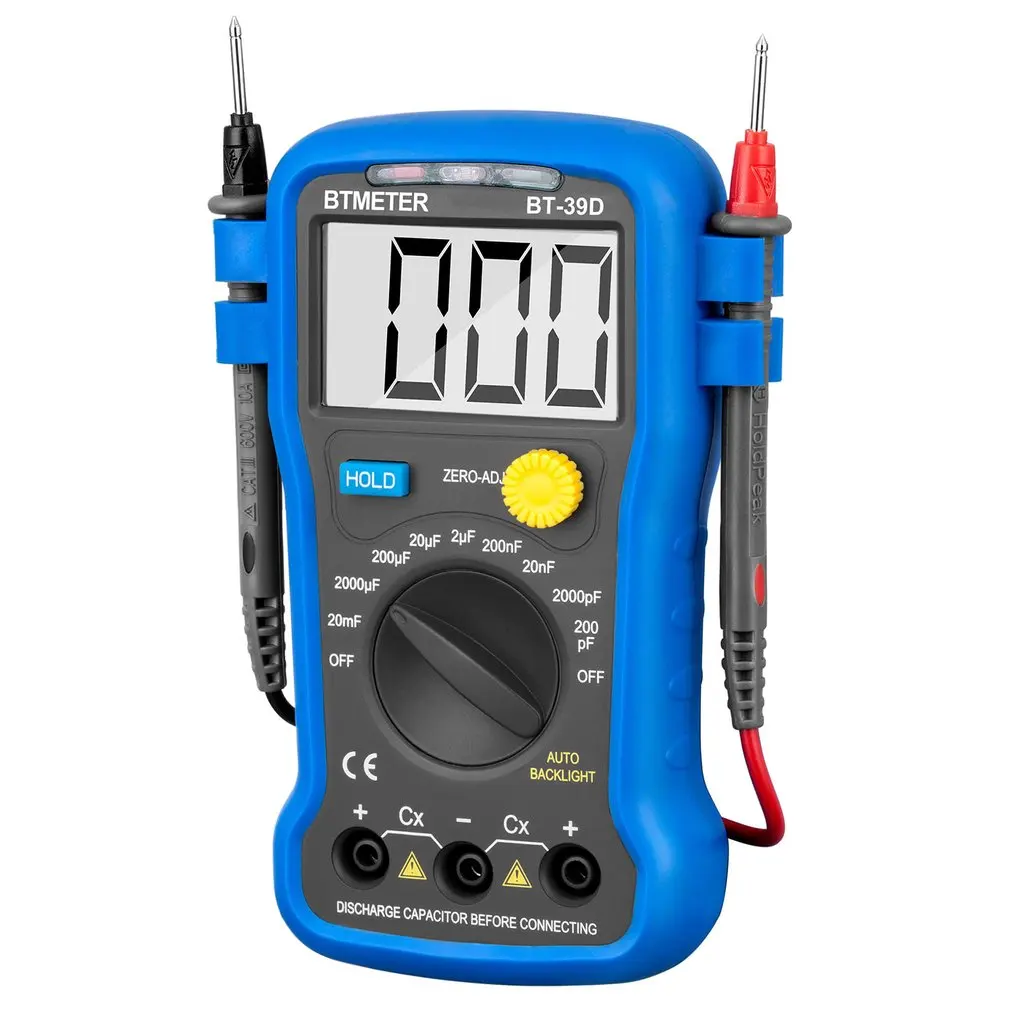 Цифровой мультиметр Btmeter BT-39C/BT-39V/BT-39K/BT-39L Авто Диапазон Тестер Ac/Ac 6000 отсчетов истинный Rms Ncv Ом транзисторный тестер