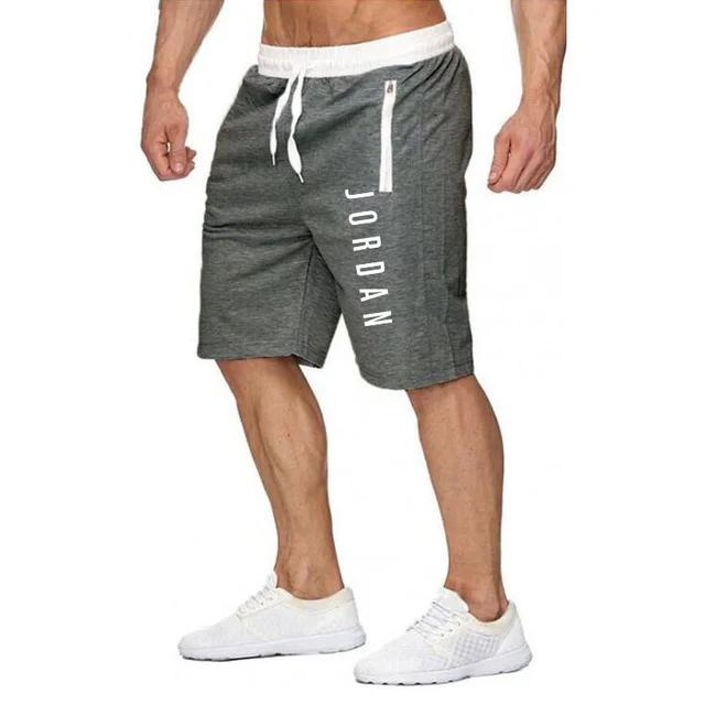 Jordan pantalones cortos de culturismo para hombre ropa deportiva transpirable de secado r pido para gimnasio