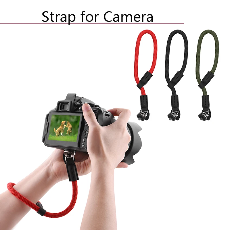 

Hand Strap for DJI Osmo Mobile 2 Zhiyun Feiyun Handheld Gimbal for SLR Camera Mount with Base Screw Universal Lanyard Wrist Belt