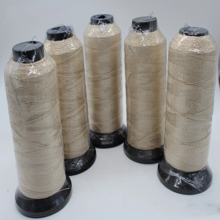 Тефлоновая нить из стекловолокна, термостойкая огнестойкая швейная нить ...