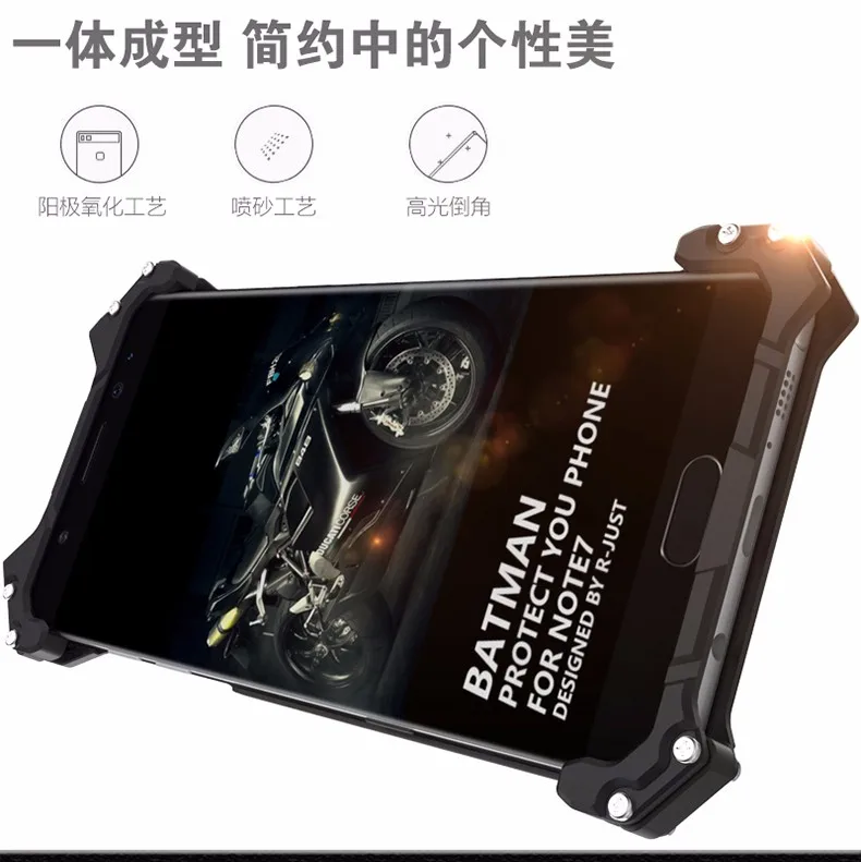 Алюминиевая броня Железного человека Бэтмен чехол для samsung Galaxy S10e S10 5G S9 S8 S7 S6 Edge Plus Note 10 9 8 A8 9 чехол для телефона