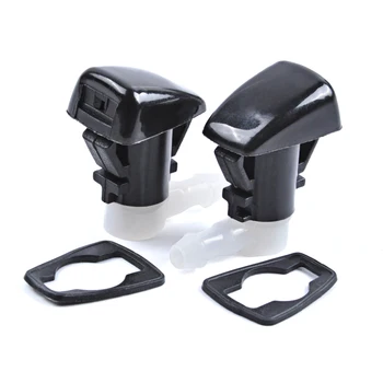 

QEEPEI 2PCS Front Windshield Washer Nozzles for Dodge Durango/Jeep Grand Cherokee Replaces OEM 68269108AA Spray Jet Kit