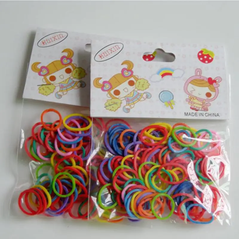 

100pcs/Bag Newest Colorful Pet Beauty Supplies Dog Grooming Rubber Band Pet Hair Product Hairpin Hair Accessories