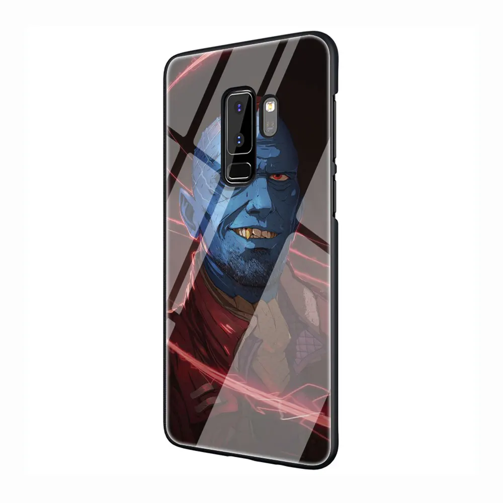 EWAU yondu закаленное Стекло Телефон чехол для Galaxy S7 edge S8 9 10 Plus, Note 8, 9, 10, A10 20 30 40 50 60 70 - Цвет: G8