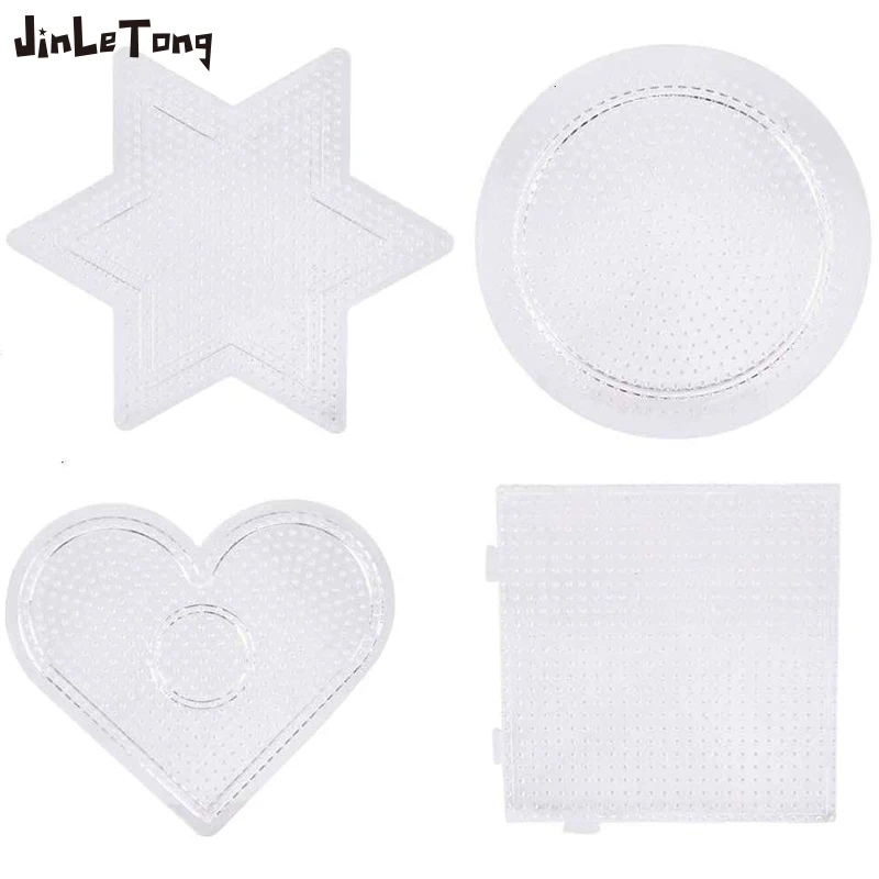 JINLETONG 4Pcs Хама бусины 2 6 мм шаблон для детей предохранитель головоломка бусы DIY