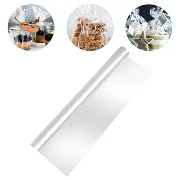 

10m x 54cm Clear Cellophane Wrap Roll for Gift Flower Bouquet Baskets Wrapping Arts and Crafts Supplies