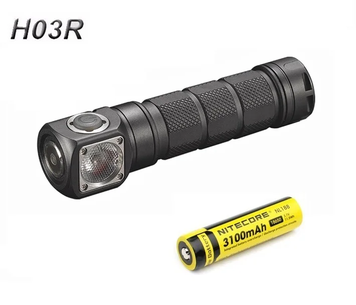Skilhunt H03 H03F H03R светодиодный налобный фонарь Cree XML1200Lm USB перезаряжаемая фара для охоты, рыбалки, кемпинга - Испускаемый цвет: H03R include battery