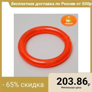 

Non-biteable toy "Ring" large, 14 cm, rubber