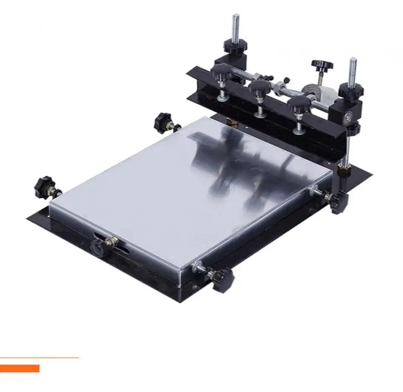 32x22CM Manual Silk Screen Station Solder Paste Printer Adjustable SMT Stencil Printing Machine 1pcs piece mrfe6s9060nr1 silk screen me6960n m6960n high frequency power field effect transistor