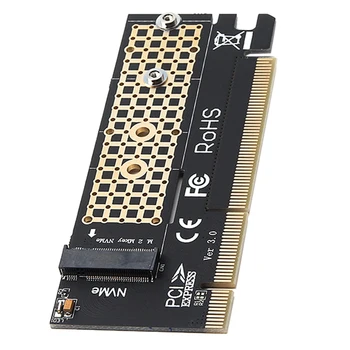 

M.2 NVMe SSD NGFF M-key TO PCIE3.0 X16 / X4 Adapter Converter Expansion Card