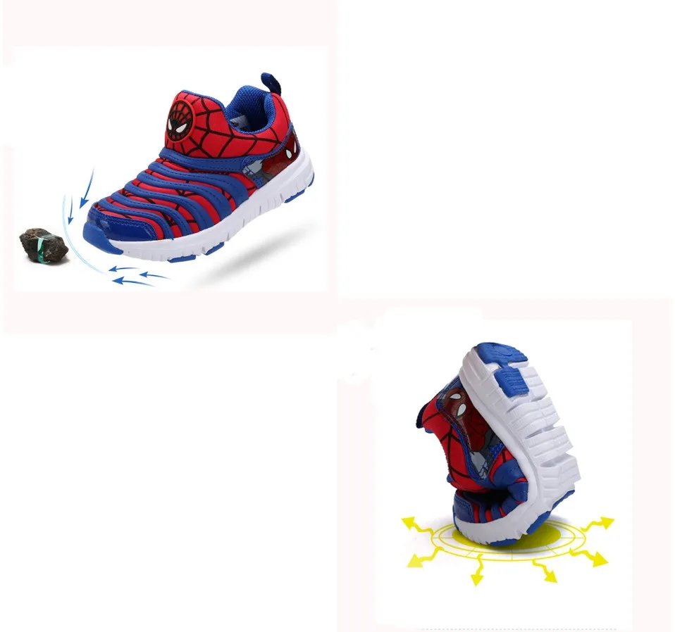 Vapormax/детская обувь для мальчиков, обувь для человека-паука, детские кроссовки для мальчиков, обувь для девочек, спортивная обувь для малышей, Весенняя гусеница, Zapatillas