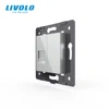 Free Shipping, Livolo White Plastic Materials,EU  Standard DIY Accessory, Function Key For Computer Socket,VL-C7-1C-11 ► Photo 3/6