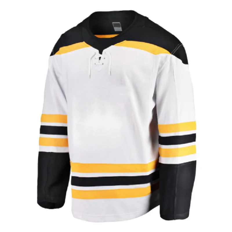 Men American Hockey Jerseys Sports Fans Wear Boston Jersey ORR KREJCI PASTRNAK MARCHAND BERGERON RASK McAvoy DEBRUSK Shirt | Спорт и