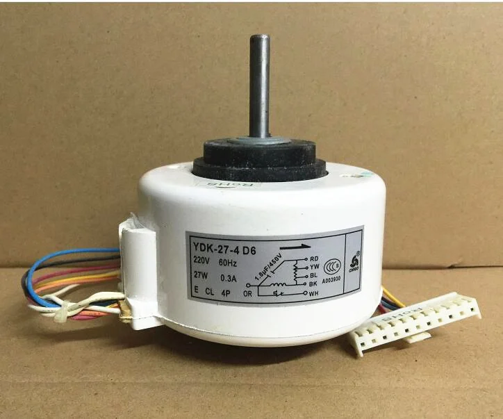 new good working for Air conditioner Fan motor machine motor YDK-27-4 A6 D6 good working