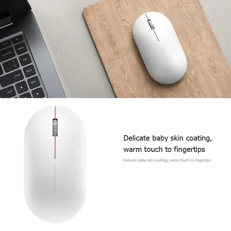 Xiaomi mi беспроводная мышь 2 1000 dpi 4 GHz Беспроводная USB приемник игровая Ergono c