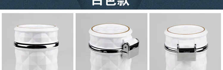Car Diamond Split Surface Automobile Ashtray Car Ashtray with LED Light Car Ashtray
