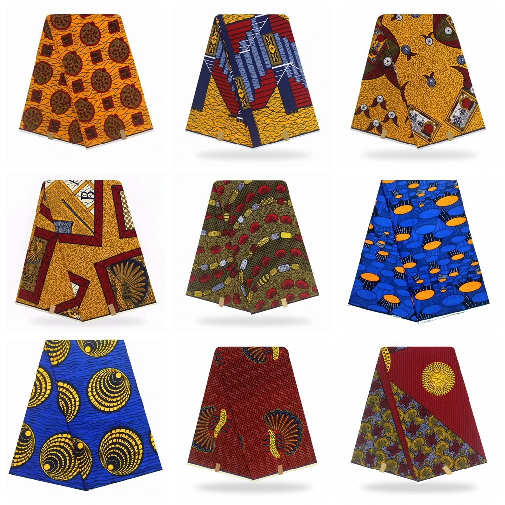 Анкара ткань Африканский настоящий голландский воск принт хлопок цветочный принт ткань настоящий воск последние высокое качество настоящий