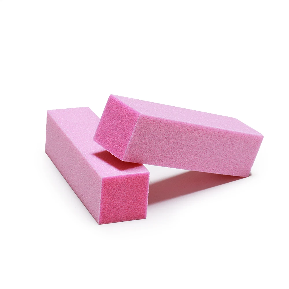 Sponge Nail Art Buffer Block 4 Sides Manicure Tool