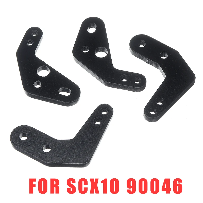 

Mayitr 4Pcs Aluminum Alloy RC Shock Absorber Mount Upgrade Parts for 1/10 Axial SCX10II 90046 RC Car Accessory