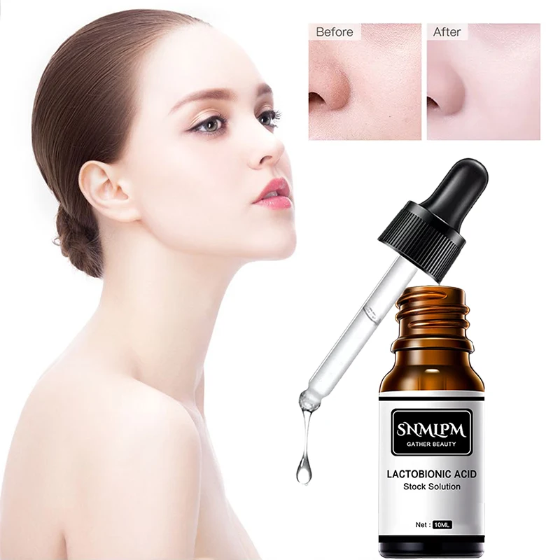 

Zero Pore Instant Perfection Face Serum Lactobionic Acid Stock Solution Serum Minimize Pores Anti-Wrinkle Face Essence TSLM1