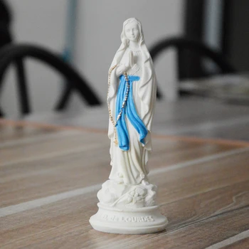 

Catholic Holy Statues Arts Our Lady of Lourdes Fine Resin Decorations Character Figures Goddess Statue