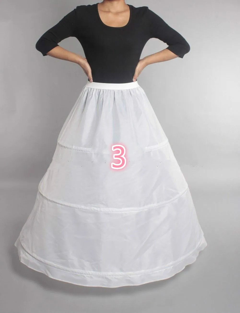 Prom Dress Bridal Slip Hoop Skirt Wedding Petticoat Underskirt Crinoline