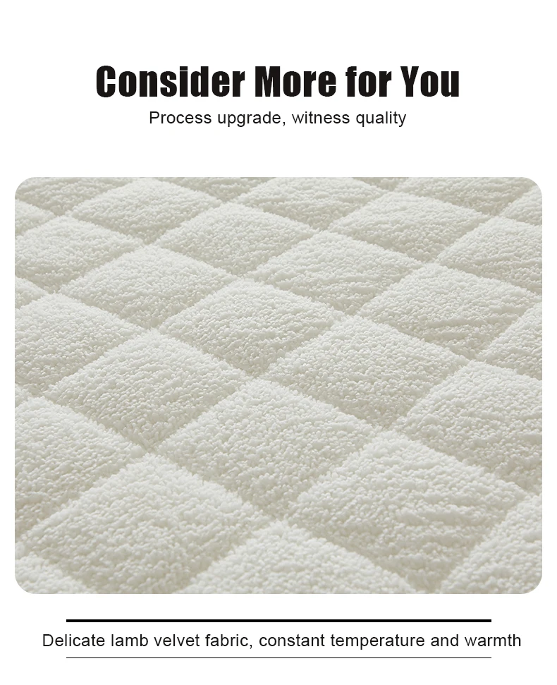 Floor Tatami Keep Warm In Winter Mattresses Foldable Lambswool Matress 3-4cm Thicken Bed Mat for Single Double King Queen Size