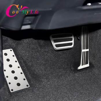 

Car Accelerator Gas Pedal Brake Pedal Footrest Pedal Non Slip Pads Cover Case AT Fit for Toyota Camry 2018 2019 Accessories