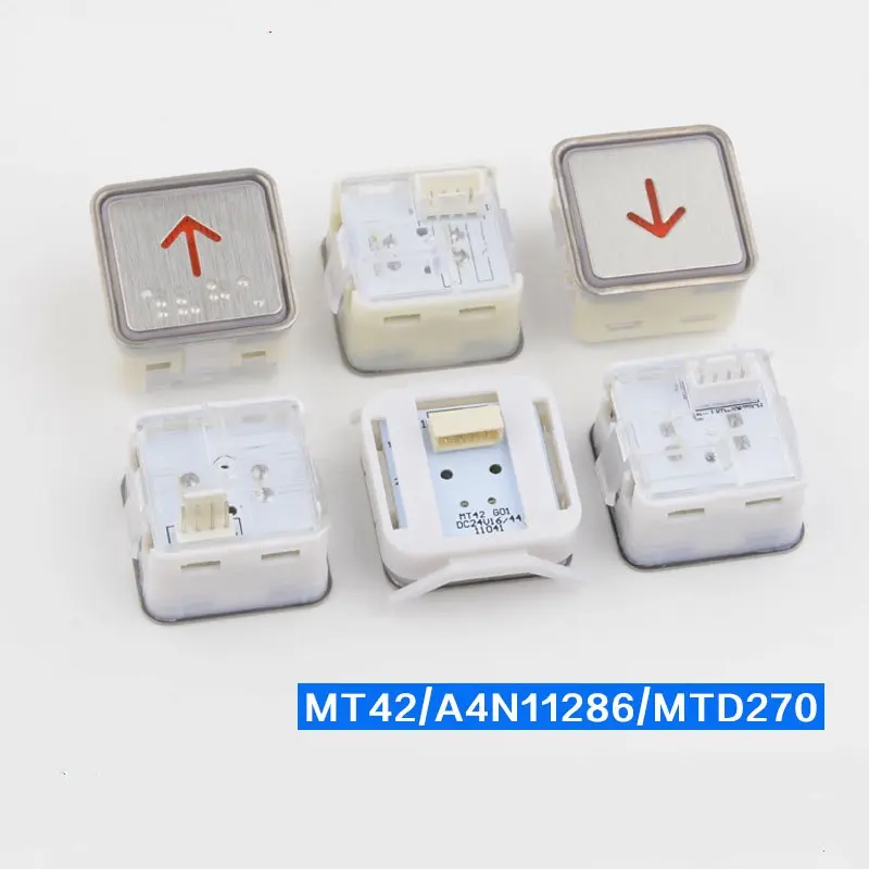 5pc Elevator Push Button MT42 A4N11286 KA3 MTD270 Lift Parts
