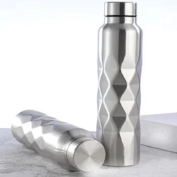 

304 35oz big capacity water bottle stainless steel sport drink bottle hiking Bicycle drinking bottles no Thermal climbing cup