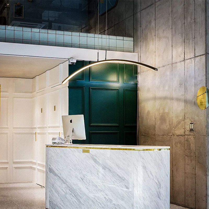 Minimalist Modern LED pendant lights For Diningroom Kitchen lustre suspension hanglamp nordic alumi - 33021049201  Minimalist Modern LED pendant lights For Diningroom Kitchen lustre suspension hanglamp nordic alumi - 33021049201