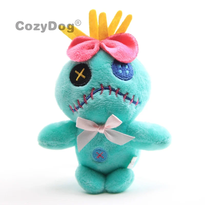 10 шт./компл. Kawaii аниме "Лило и Стич" Стич Плюшевые игрушки куклы аниме Scrump стежка Ангел плюшевые игрушки кулон 4 цвета