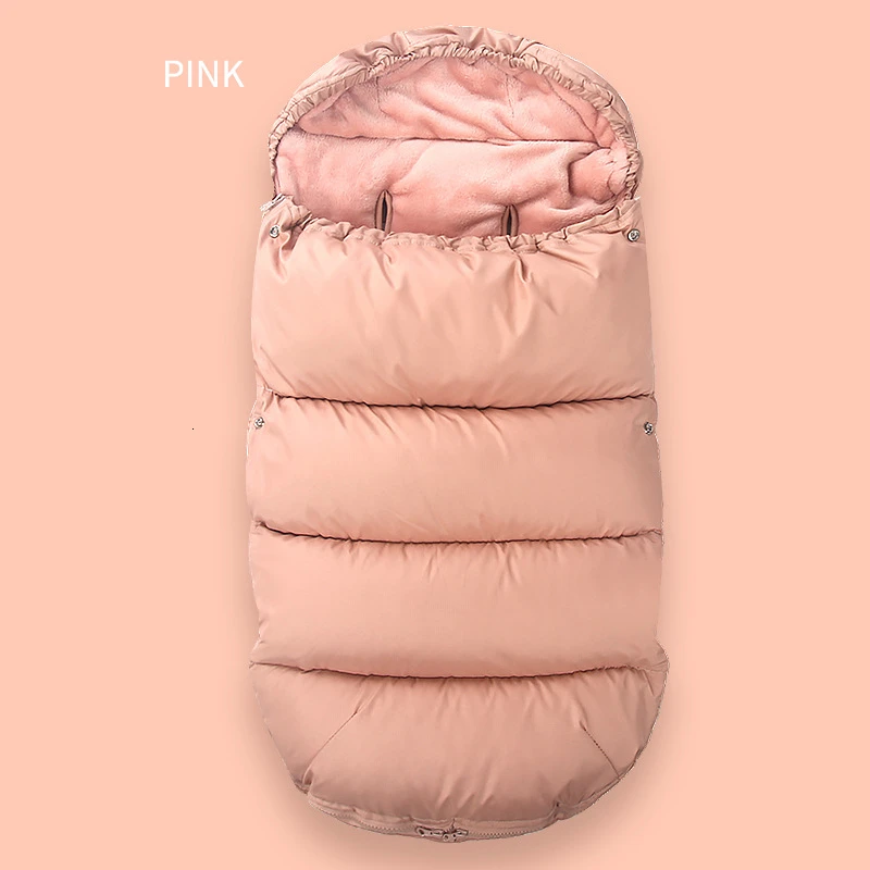 Многофункциональный Зимний толстый ветрозащитный Теплый для детской коляски спальный мешок подходит для детей от 0 до 3 лет