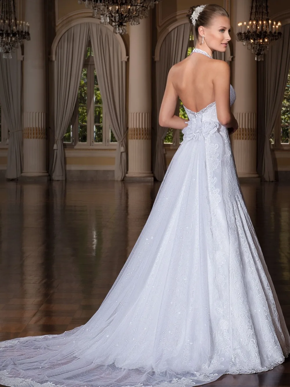 Vestido de noiva renda кружевное платье на бретельках со съемным шлейфом vestido de noiva Casamento robe de mariage платья для матери невесты