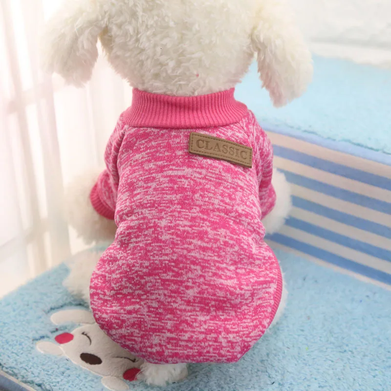 deep pink dog shirt