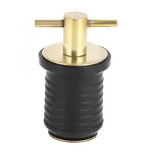 Гребное сиденье 1in резиновая латунная лодка сливная вилка держатель аксессуар для транца Seawall Baitwell лодки морской яхты