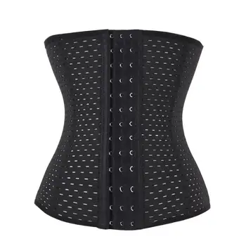 

Women Waist Trainer Breathable Steel Boned Cincher Air Hole Corset Loss Weight Shapewear plus size underwear