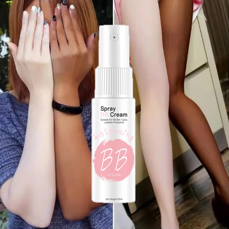 

Spray BB Cream Concealer Brighten Whitening Moisturizing Base Face Foundation Makeup Beauty Skin Care 20ml Korean Cosmetic
