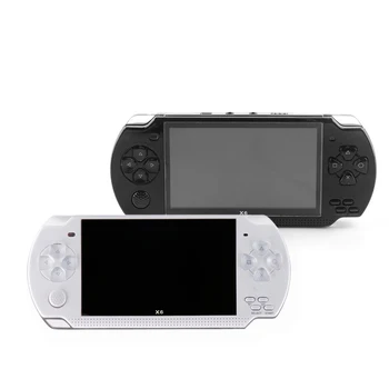 

Handheld Game Console 4.3 inch screen mp4 player MP5 game player real 8GB support for 8Bit 16bit 32bit games camera video e-book