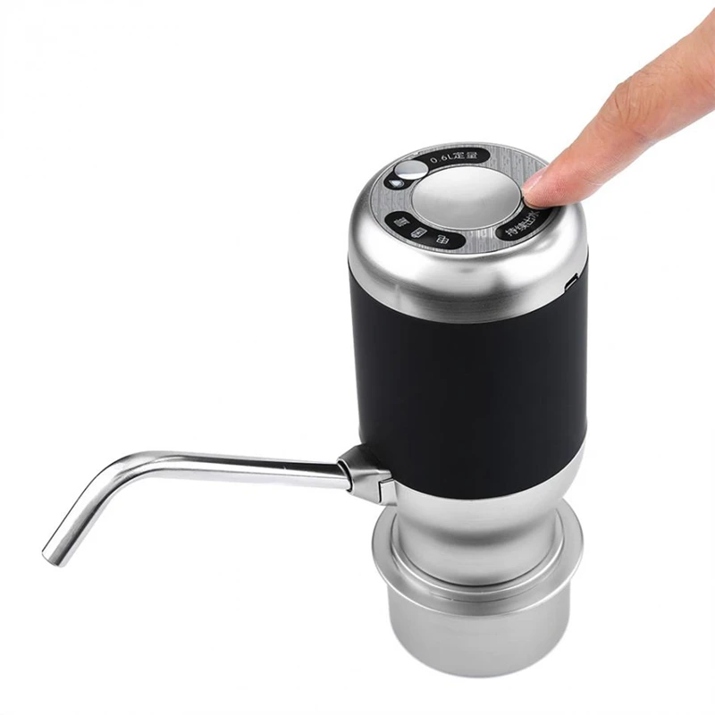 

Wireless Electric Automatic Water Bottle Pump Smart Dispenser With Usb Rechargeable Electric Battery Drinking Water Bottle Pump