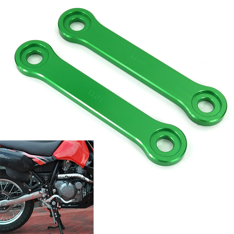 egyptisk Den sandsynlige Kaptajn brie For Kawasaki KLR650 KLR 650 Linkage Lowering Link Extended Lower Kit CNC  Billet Aluminum|Covers & Ornamental Mouldings| - AliExpress