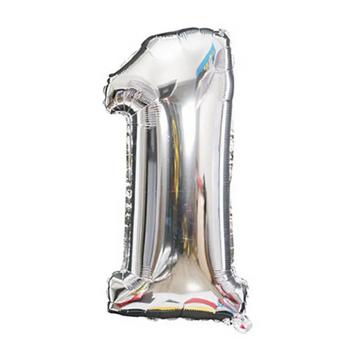 Золотые Серебристые Металлические воздушные шары atex, 18, 20, 30, 50 лет, для взрослых, с днем рождения, юбилея, вечерние, Декор, надувной, фольгированный, Гелиевый шар, подарок - Цвет: 32inch silver 1