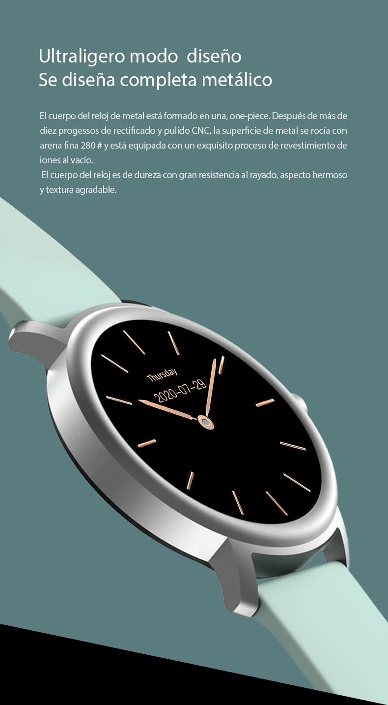 Mibro reloj inteligente A1/Air/Mibro Lite para hombre y mujer, accesorio de  pulsera resistente al agua IP68 con Bluetooth 5, Monitor de sueño,  seguimiento de ritmo cardíaco y Fitness|Relojes inteligentes| - AliExpress