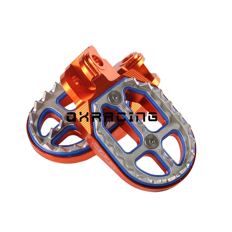 Motocross Foot Pegs For SX SXF EXC EXC-F XCW XCF-W TC FC TE FE SE-R SE-F 50-570 250 300 350 450 Cc Dirt Bike MX Freeride Enduro |