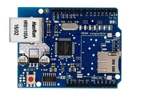 Ethernet W5100 сетевая плата расширения SD карта Поддержка MEGA | Электронные компоненты и